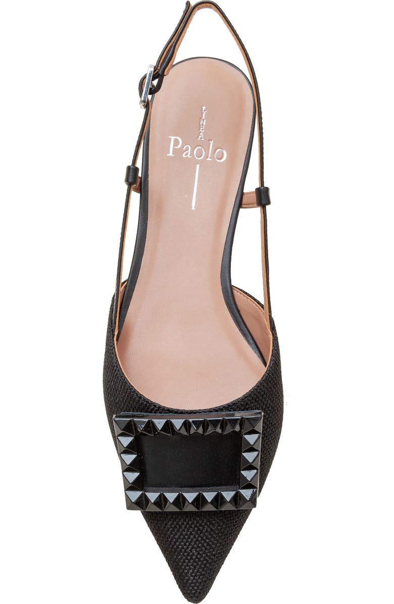 Linea Paolo Carmen Slingback Pointed Toe Flat, Alternate, color,