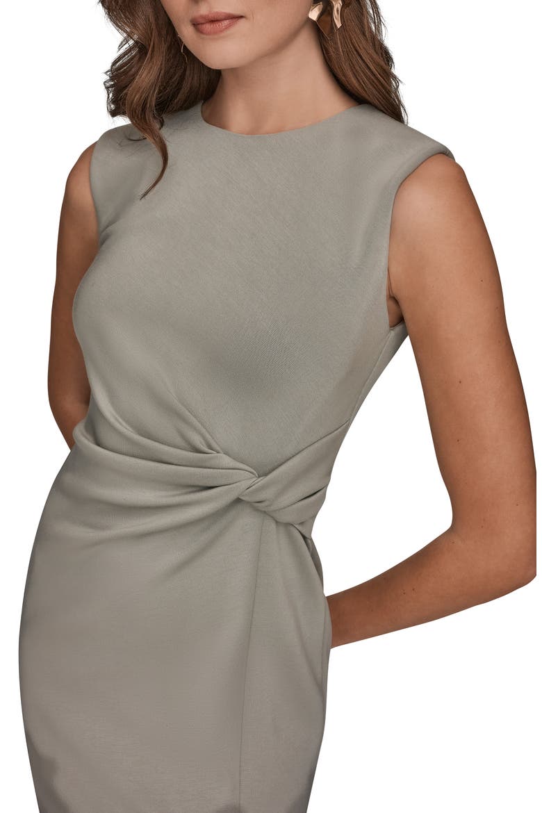 Twist Waist Sheath Dress, Alternate, color, WEATHERED