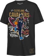 Mitchell & Ness Youth Mitchell & Ness Donovan Mitchell Black Cleveland Cavaliers Chalked Up Player T-Shirt