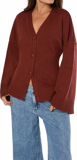 WeWoreWhat Cinched Waist Cardigan | Nordstrom