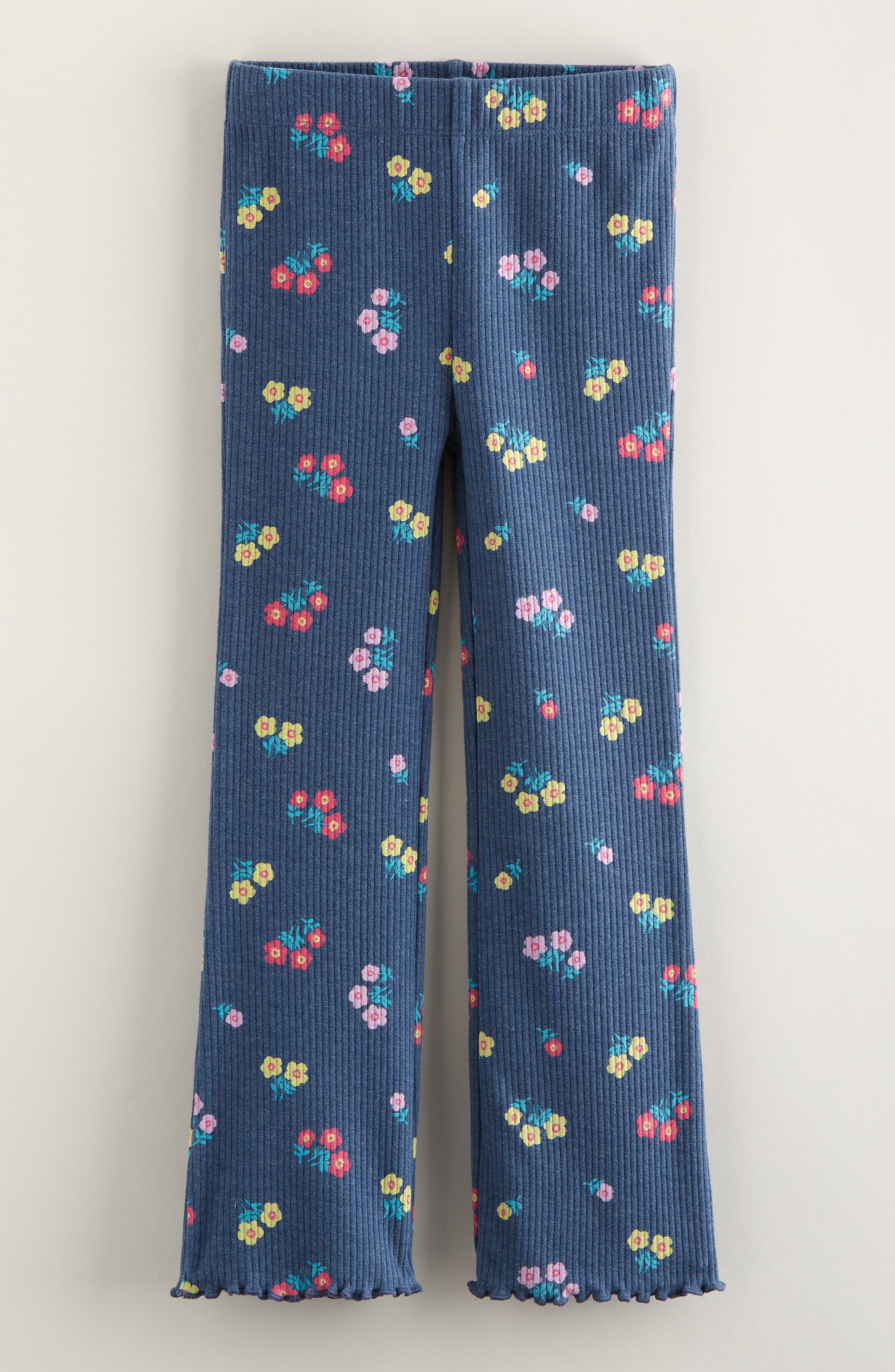 Kids' Rib Print Flare Leggings
