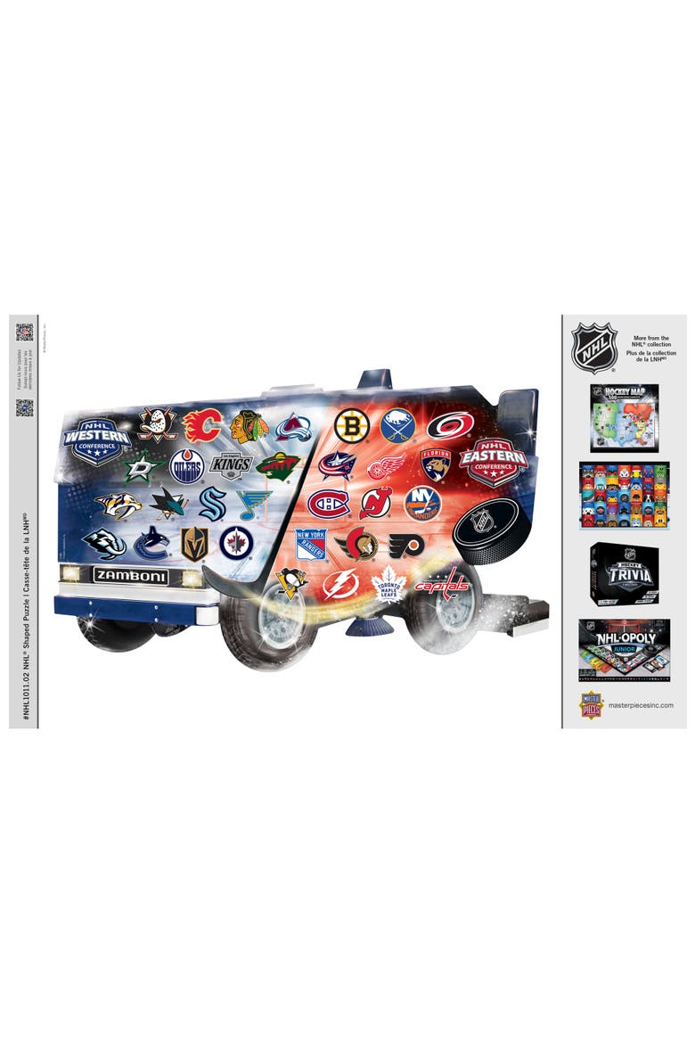 NHL Zamboni 500 Piece Shaped Puzzle, Alternate, color, Multicolor