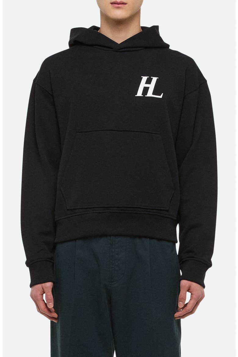 Capsule Logo Graphic Hoodie, Main, color, BLACK