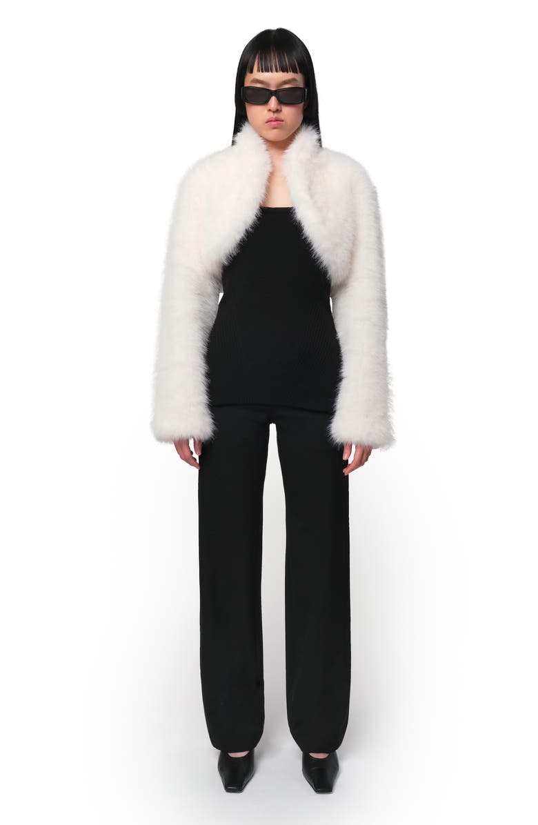 Apparis Odette Pluche<sup>™</sup> Faux Fur Bolero, Alternate, color,