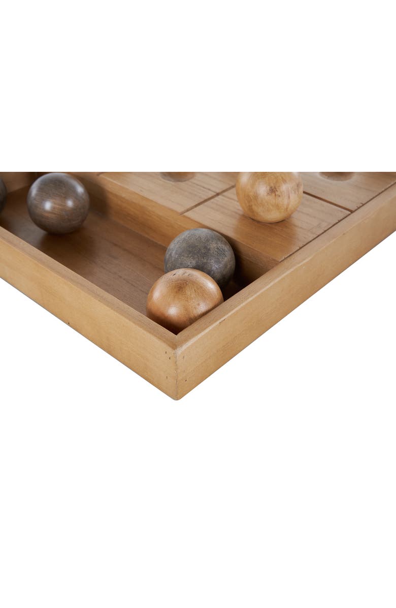 UMA Modern Tic Tac Toe Set, Alternate, color, Brown