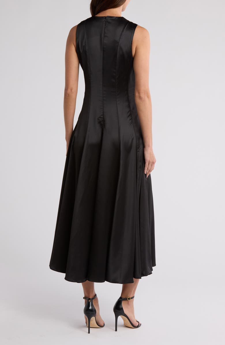 AREA STARS Sleeveless Satin Dress, Alternate, color,