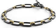 LAGOS Signature Caviar Ceramic Link Bracelet