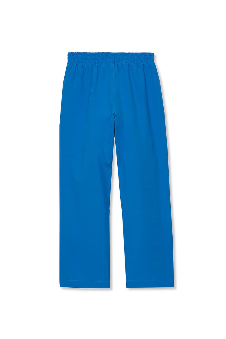 Girls Straight Leg Track Pants, Alternate, color, French Blue