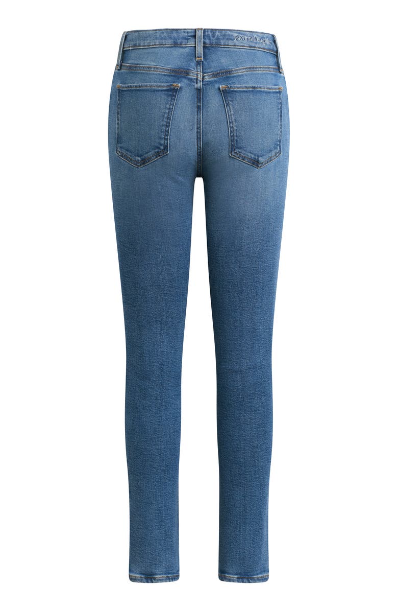 Favorite Daughter The Erin Mid Rise Slim Straight Leg Jeans, Alternate, color, Hyannis