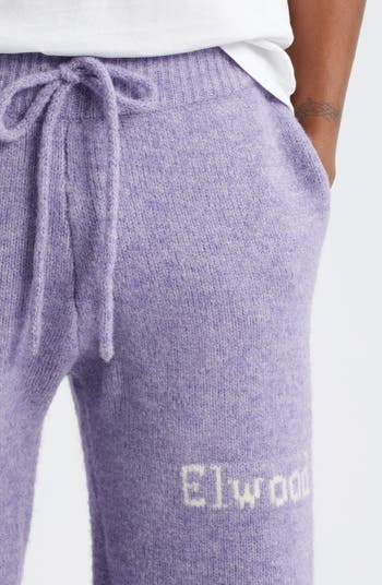 Intarsia Logo Baggy Sweatpants