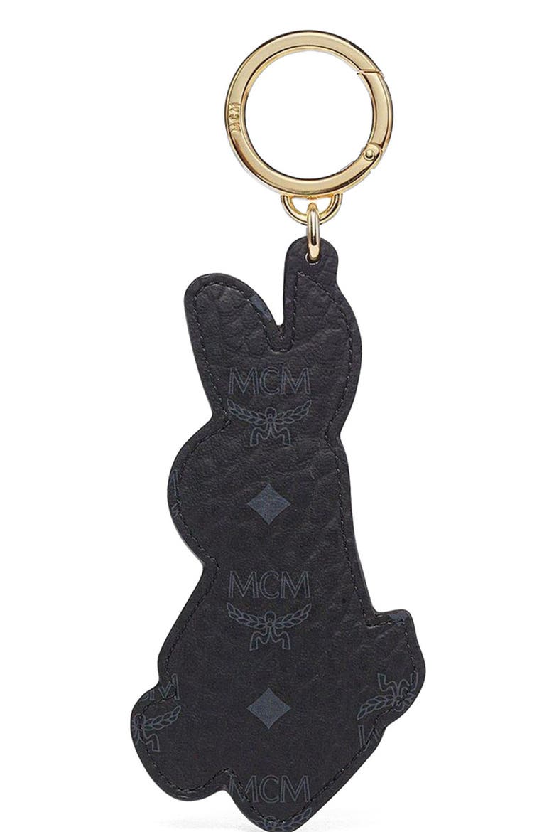 Aren Rabbit 2D Charm in Visetos, Alternate, color, Soft Pink