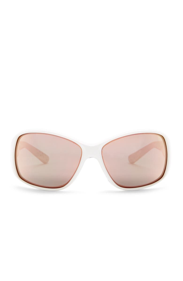 Nike Minx 59mm Wrap Sunglasses, Main, color, 