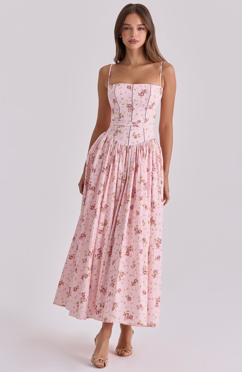 HOUSE OF CB Ysabella Floral Maxi Sundress, Alternate, color, 