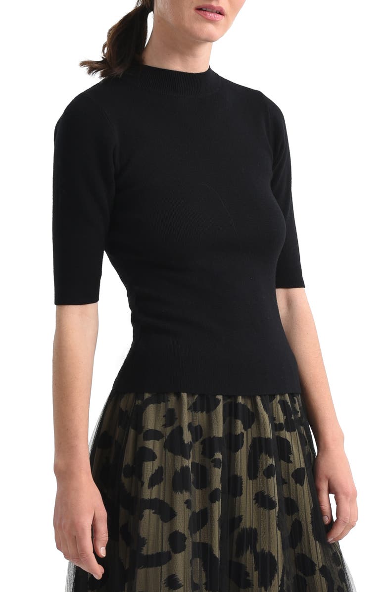 Molly Bracken Mock Neck Knit Top, Main, color, 