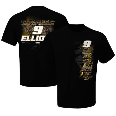 Men's Hendrick Motorsports Team Collection Black Chase Elliott Camo T-Shirt
