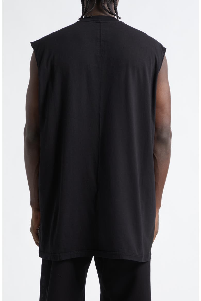 Tarp T Longline Sleeveless T-Shirt, Alternate, color, BLACK