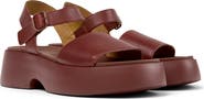 Camper Tasha Ankle Strap Wedge Sandal