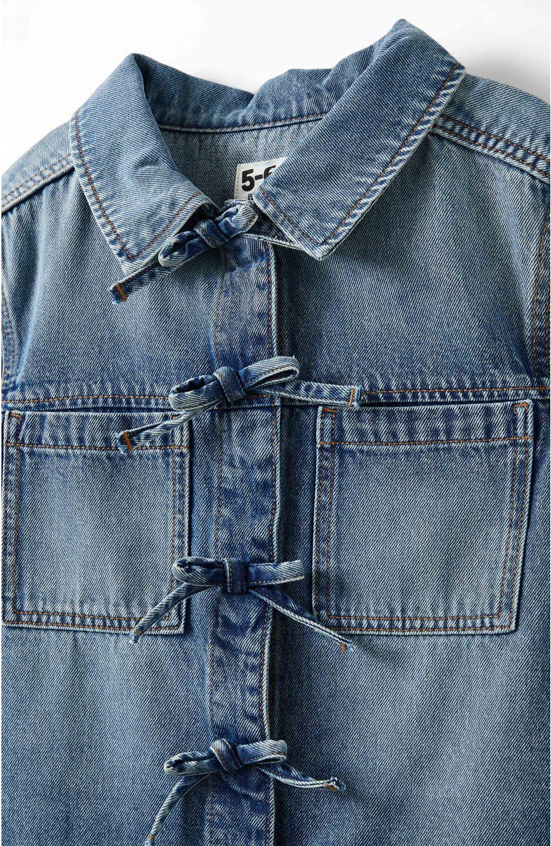 Cotton On Kids Kid's Emery Denim Shacket, Alternate, color, 