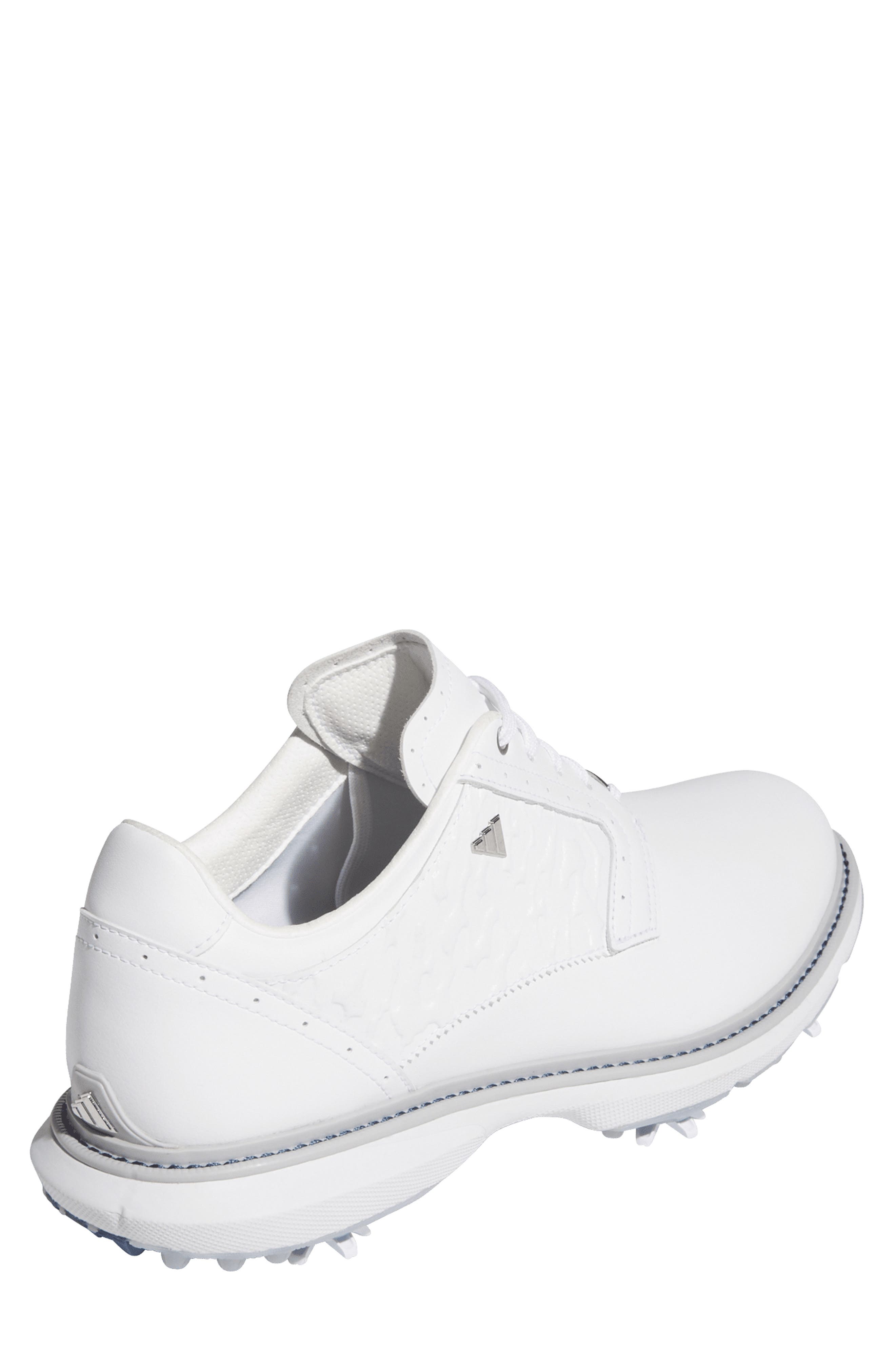 adidas MC70 Golf Shoe, Alternate, color, White/ Silver Metallic