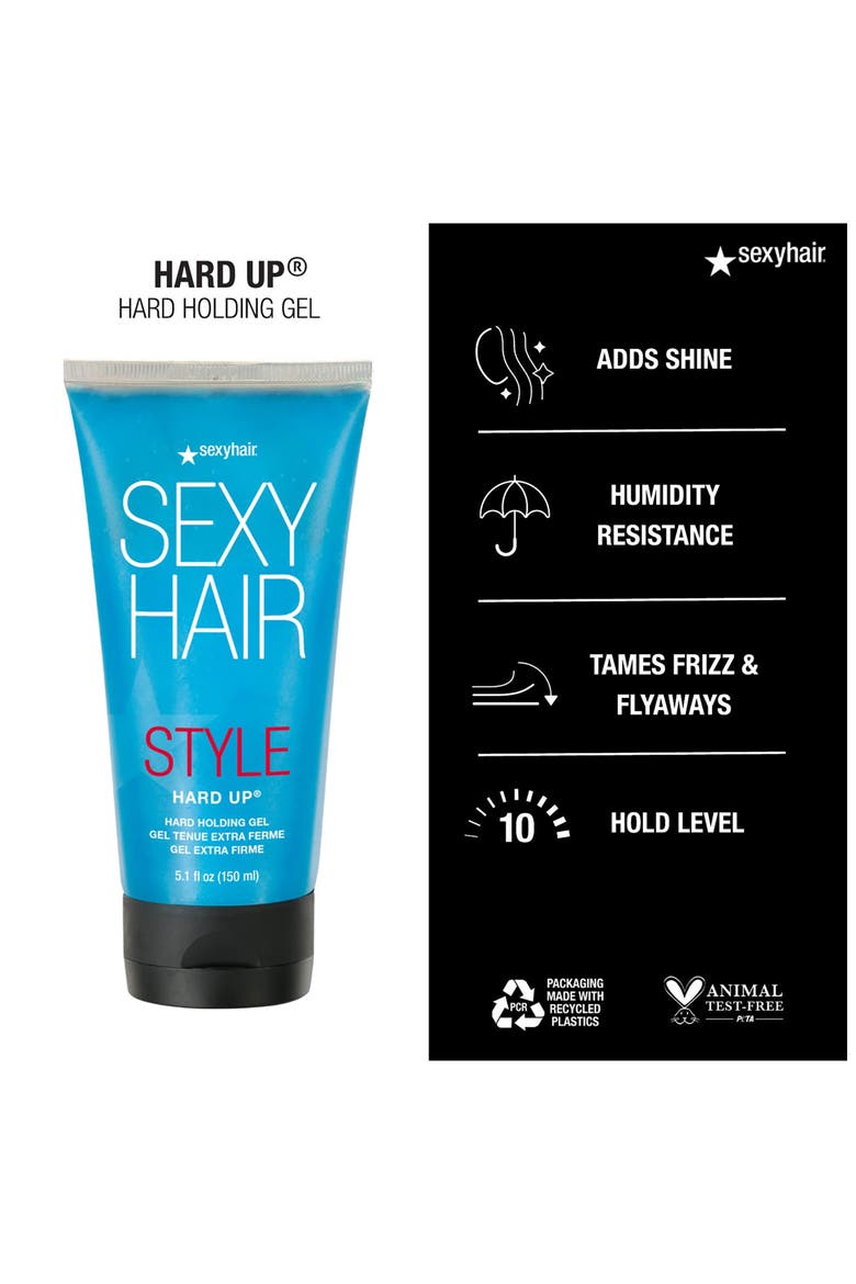 Style Sexyhair Hard Up Hard Holding Gel, Alternate, color, NO COLOR