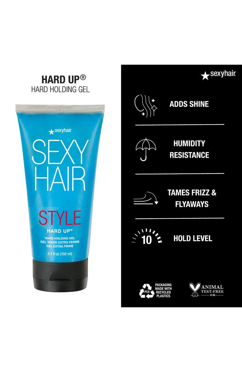 SEXY HAIR Style Sexyhair Hard Up Hard Holding Gel, Alternate, color, 