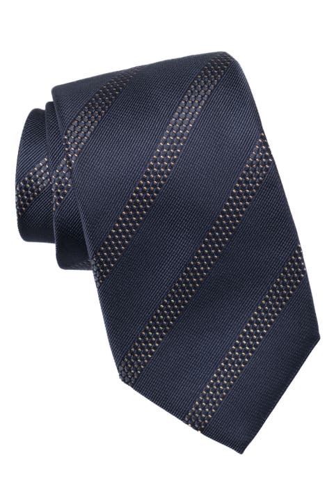 Milano - Extra Long Silk Jacquard Tie for Men