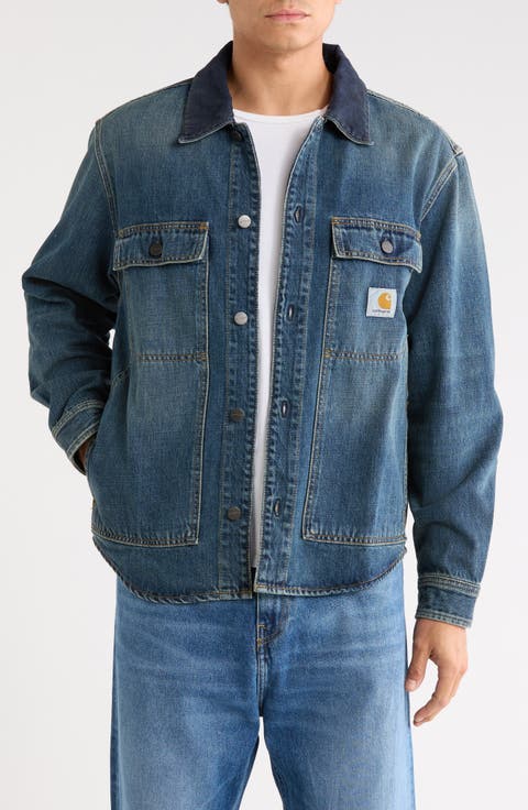 Oakland Cotton Denim Shirt Jacket