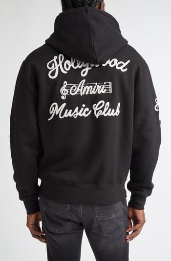 AMIRI アミリ ジップアップパーカー HOLLYWOOD MUSIC CLUB AMIRI Music Club Zip Hoodie | Nordstrom