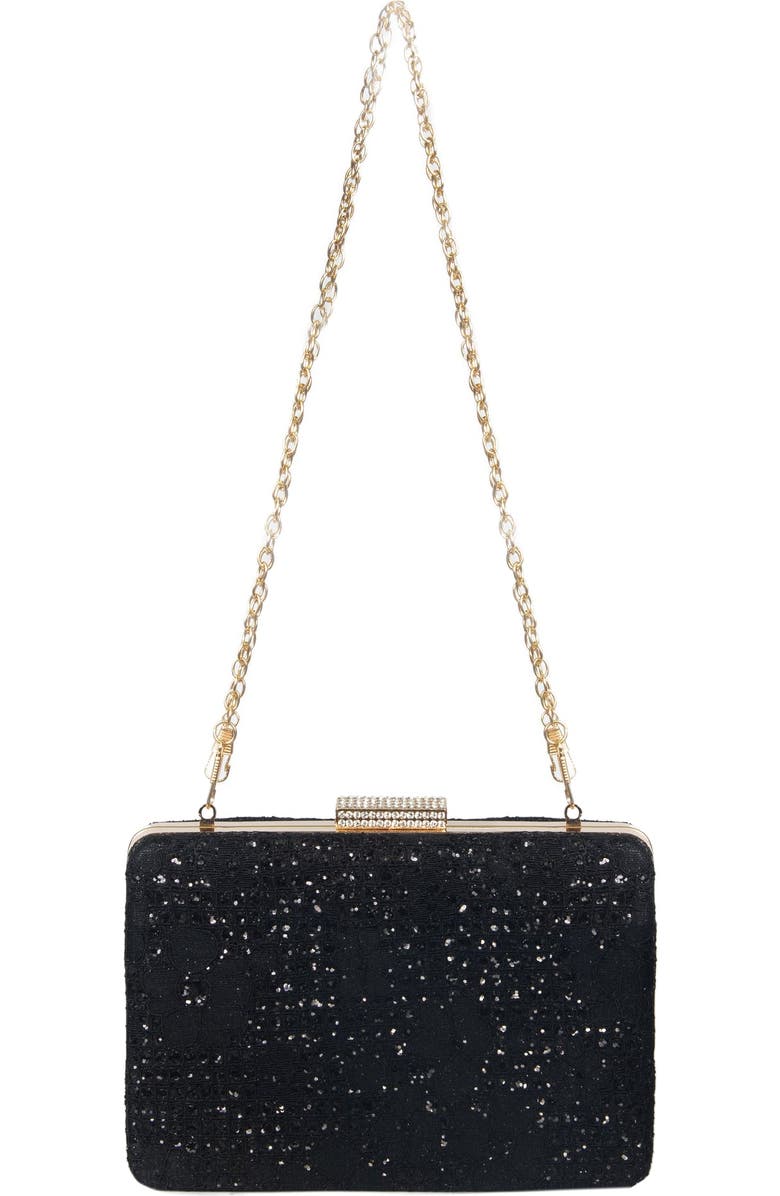 Lauren Lorraine Donna Clutch, Main, color, Black