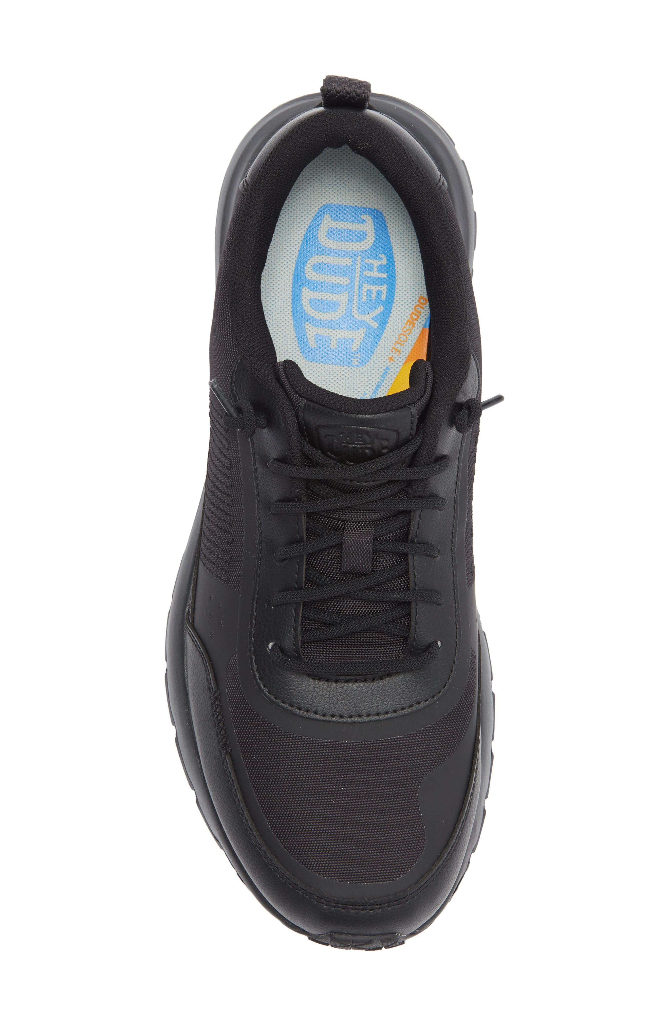 Hey Dude Sirocco Alta Sneaker, Alternate, color, Black
