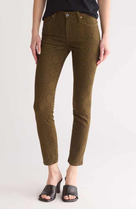 AG Mari High Waist Slim Straight Leg Jeans