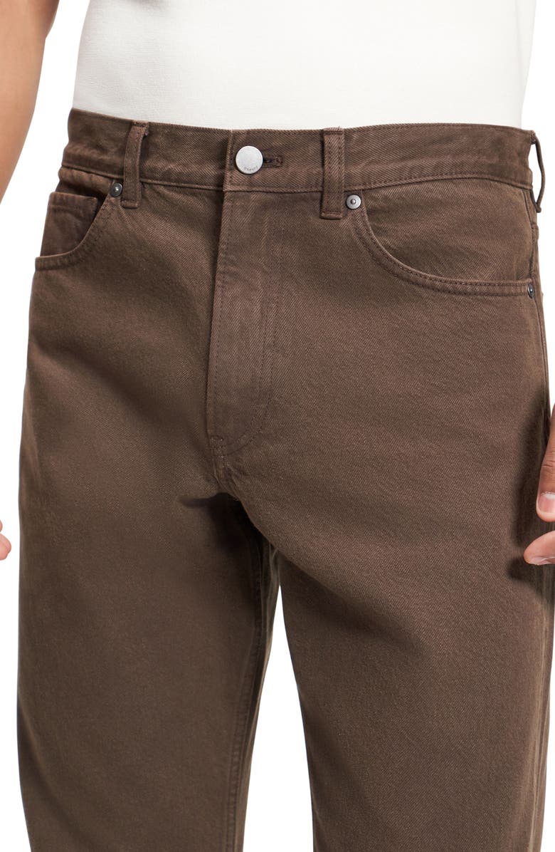 Theory Viggo Straight Leg Jeans, Alternate, color, Brown