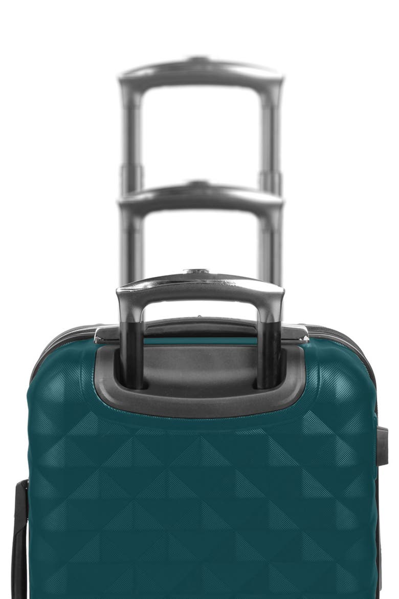 Diamond Tower Hardside Luggage, Alternate, color, DEEP TEAL