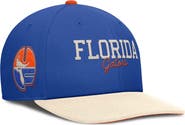 Nike Men's Nike Royal/Cream Florida Gators Pro Legacy Script Snapback Hat