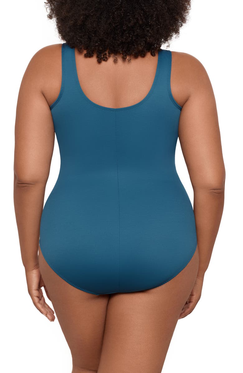 Miraclesuit<sup>®</sup> Must Have Oceanus One-Piece Swimsuit, Alternate, color, Aegean