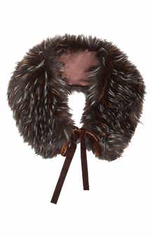 SAACHI Faux Fur Shawl