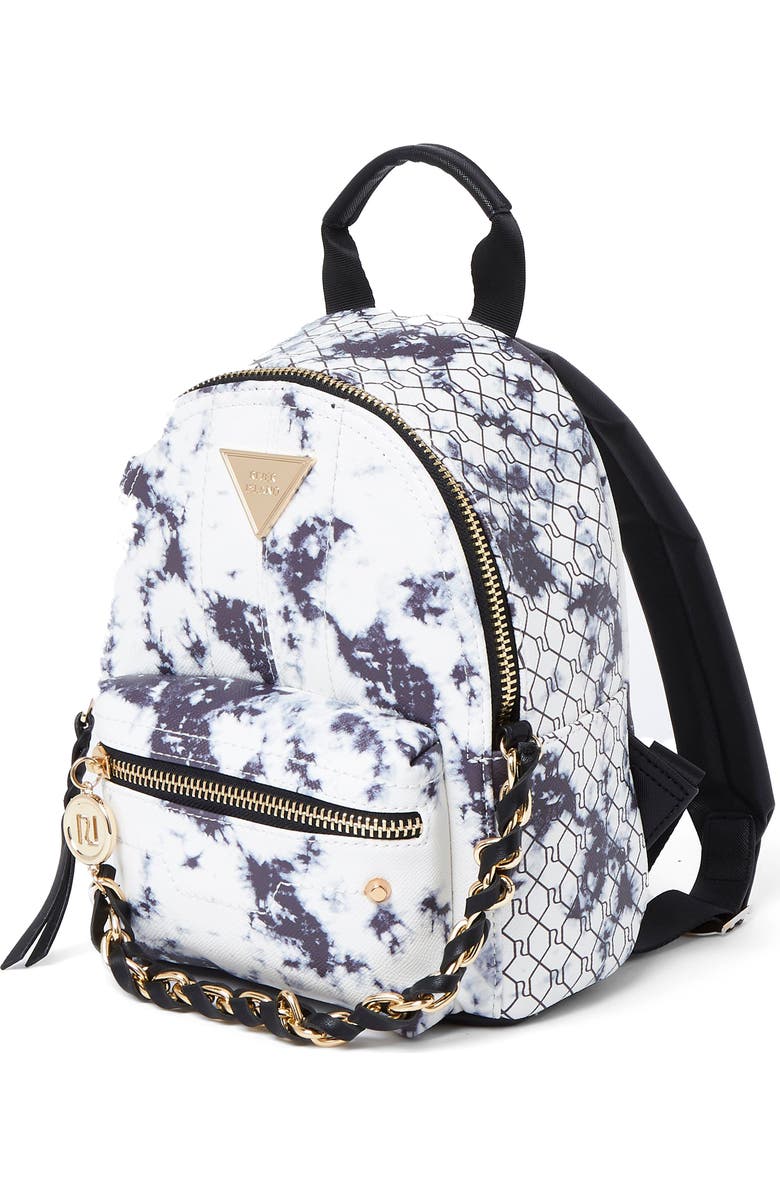 River Island Tie Dye Chain Backpack, Alternate, color,