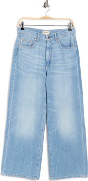 DL1961 Hepburn High Waist Ankle Wide Leg Pants