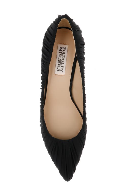 Badgley Mischka Collection Verity Pointed Toe Pump In Black