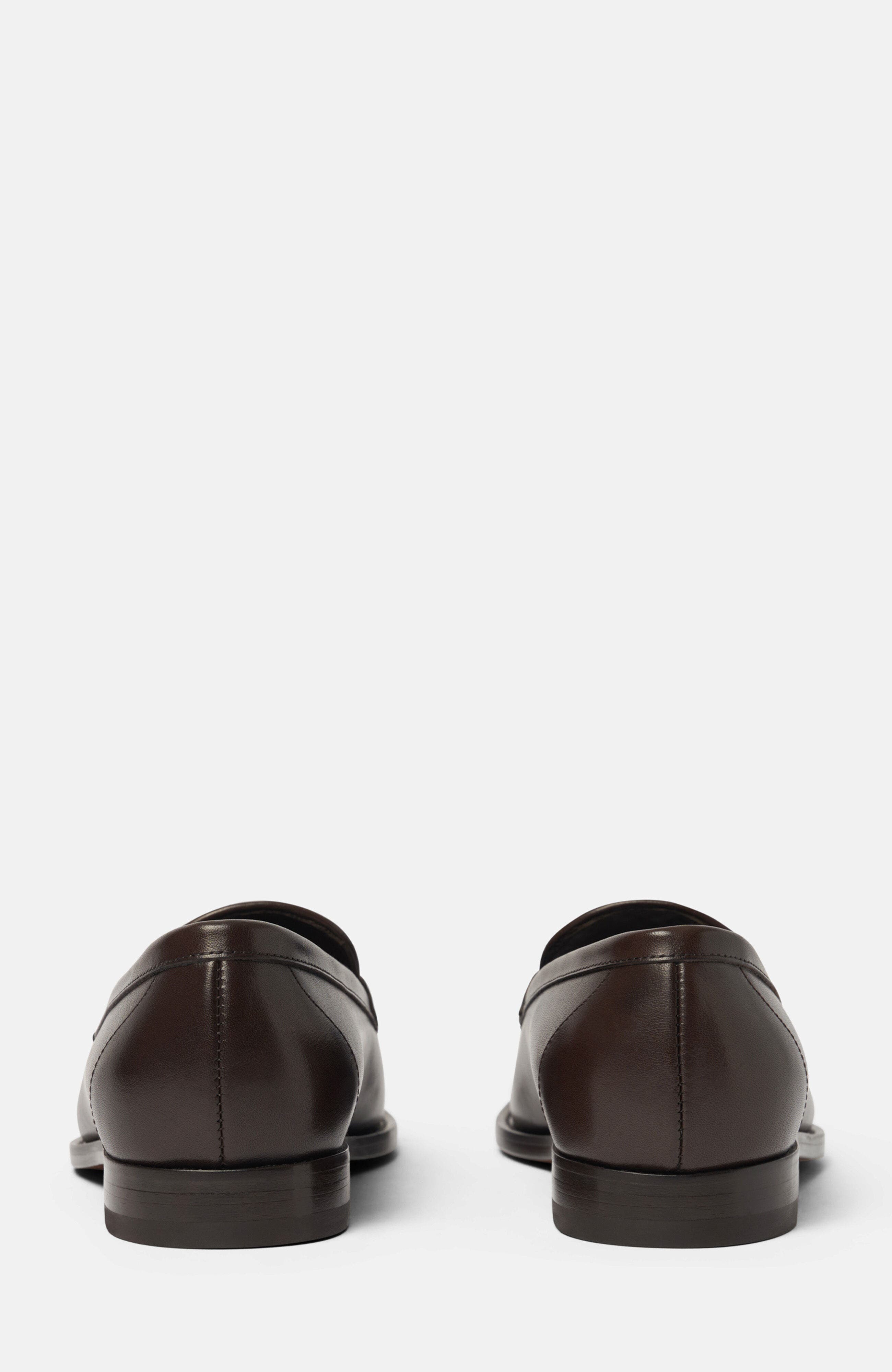 Ryan Loafers, Alternate, color, Dark Brown - Calf