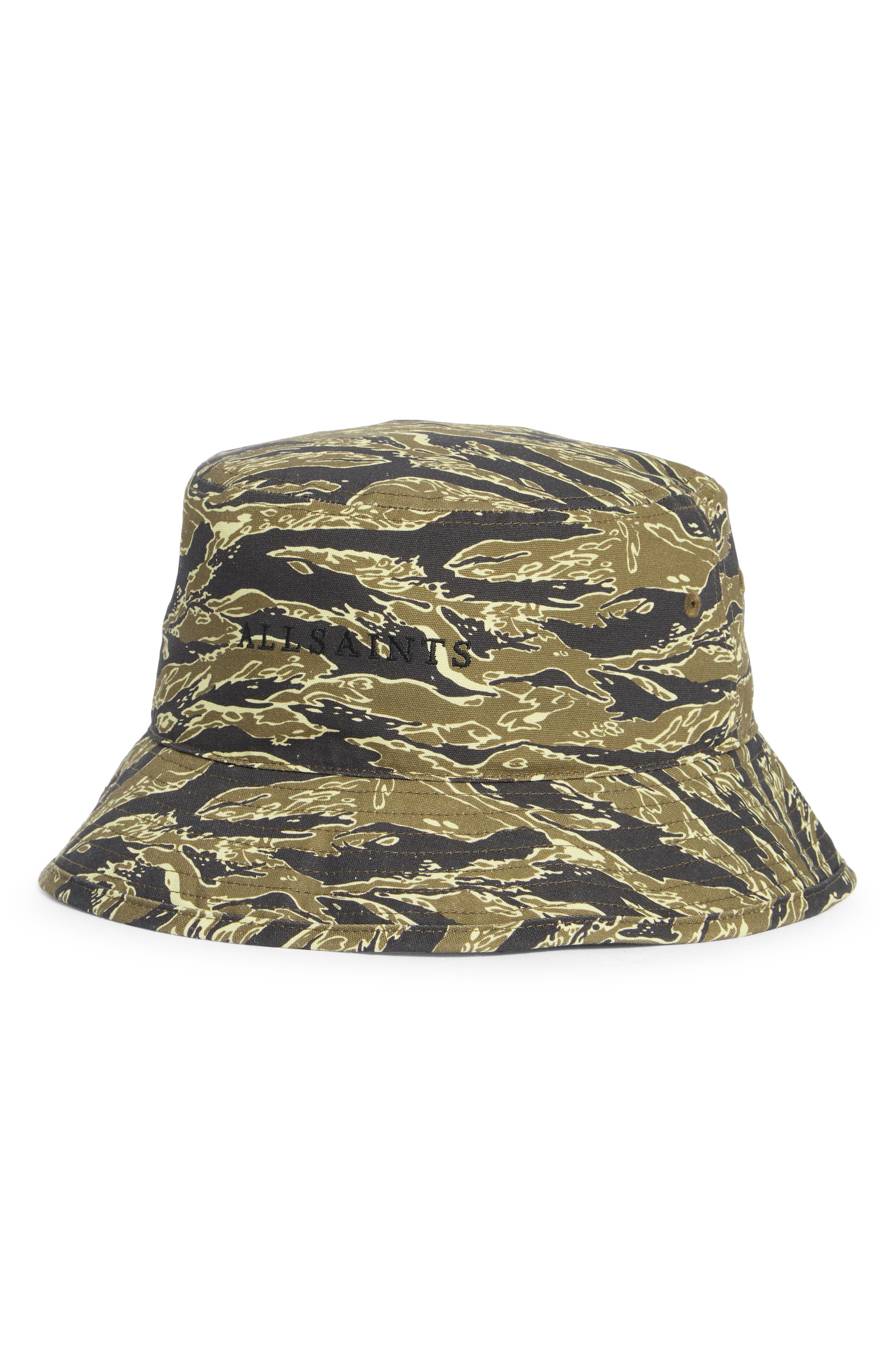 AllSaints Nova Camo Bucket Hat