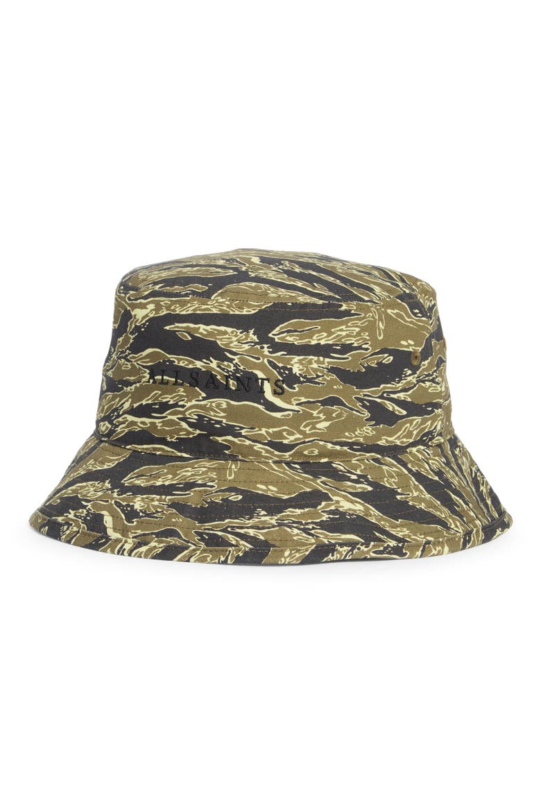 Nova Camo Bucket Hat, Main, color, GREEN MULTI