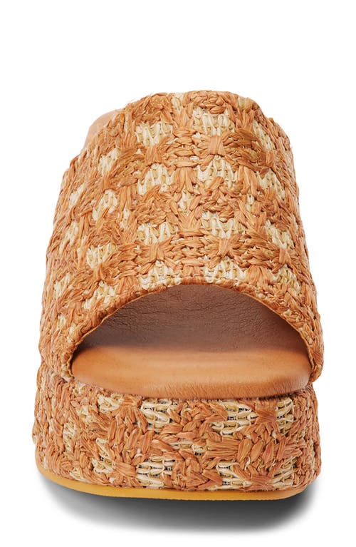 Beach By Matisse Cruz Platform Slide Sandal In Multi