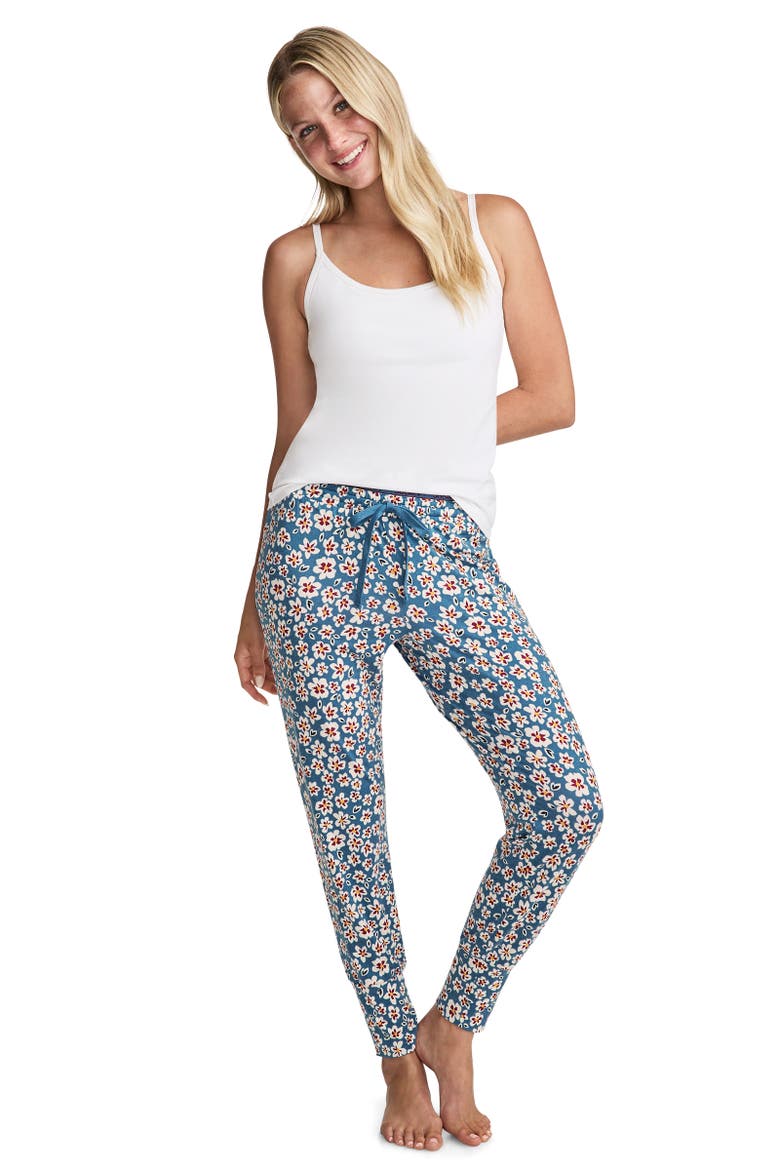 Women's Soft Touch Luxe Jogger, Alternate, color, Harbor Floral