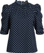SUGARLIPS Dot Print Top
