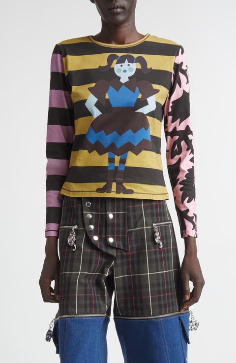 Pippi Fitted Jersey Top