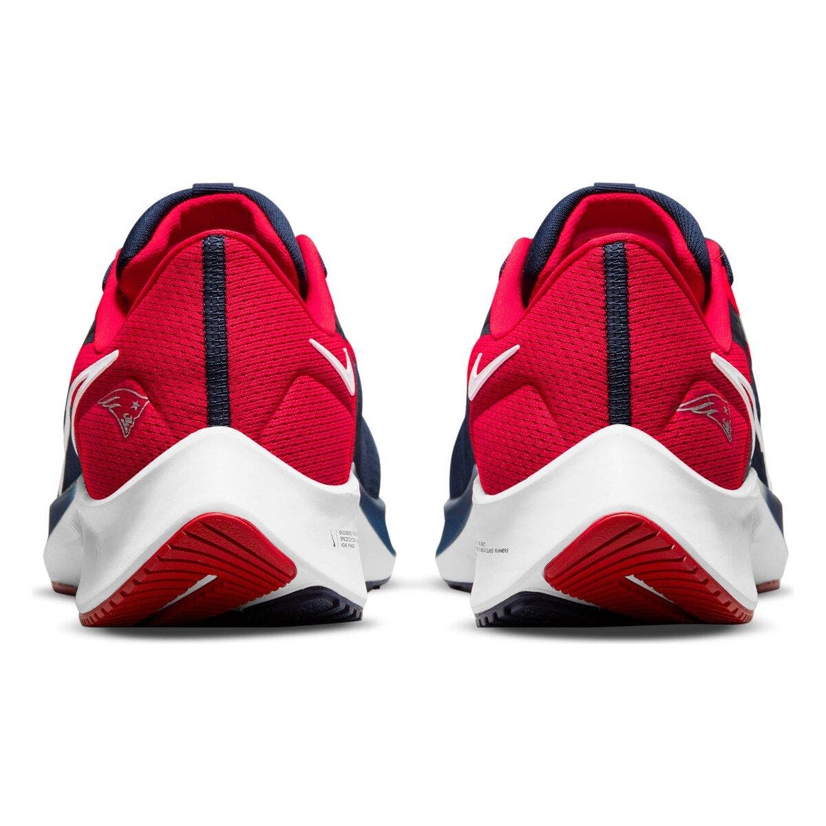Nike Unisex Nike Navy New England Patriots Zoom Pegasus 38 Running Shoe, Alternate, color, 