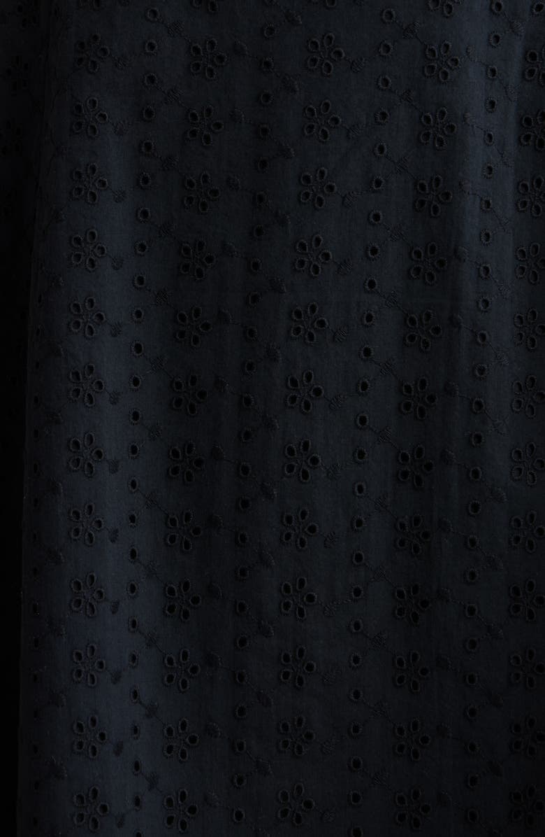 BP. Eyelet Embroidery Flutter Sleeve Minidress, Alternate, color, 