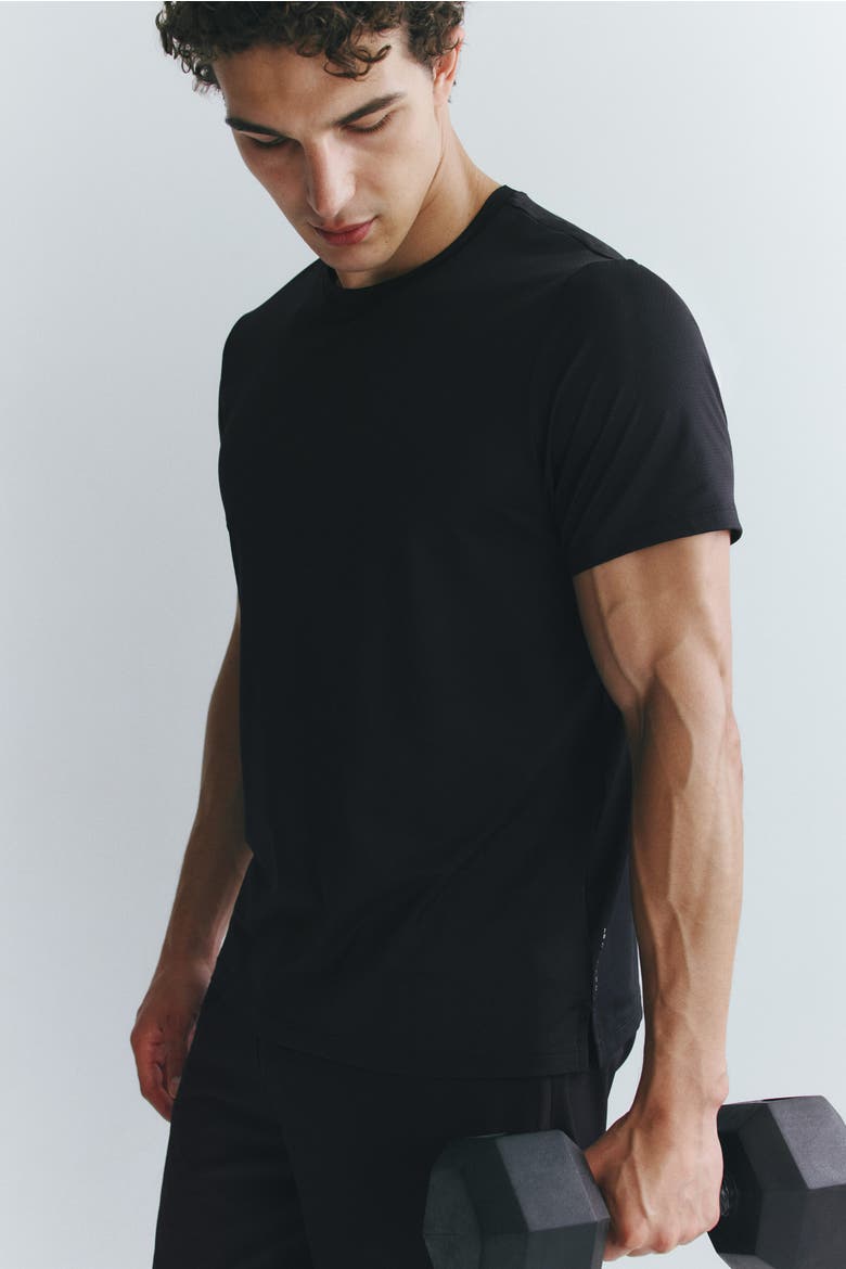 Mesh Sports T-shirt With Drymove�, Alternate, color, Black