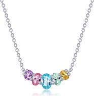 Lafonn Lab Created Sapphire Pendant Necklace